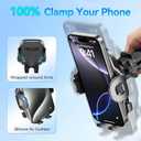 2026 New Car Vent Phone Holder [Thick Cases Friendly] Rotatable Universal Phone Mount for Your Car with Wide Clamp, Car Phone Holder Mount for iPhone 17 Pro Max 15 14 13 Samsung S25