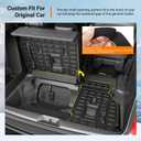 powoq Backrest Mat Compatible with 2021-2026 Toyota Sienna 3rd Row Back Seat Protector TPE Cargo Liner Cargo Mat Replacement for 2021 2022 2023 2024 2025 2026 Toyota Sienna Accessories(Backrest Mat)