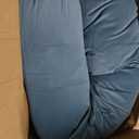 Body Pillow for Adults,Long Round Pillow,Big Cylindrical Pillow,Large Full Bolster Pillows for Side Sleepers (Slate Blue, 47.24"*7.87")