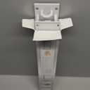 2 Pack Hat Organizer for Baseball Caps, Strong Adhesive Hat Rack for Wall, Multilayer Hat Storage Display Holder, Wall Mounted Hats Hooks Hold up to 18 Hats for Closet Door and Bedroom (White)