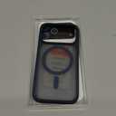 TORRAS for iPhone 17 Pro Case, Camera Control, Fit for MagSafe, Military-Grade Protection, Magnetic Slim Translucent Anti-Fingerprint Phone Case for iPhone 17 Pro 6.3", Deep Blue