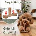 Dog Chew Toy for Aggressive Chewers 3Pack T-Shaped Tough Dog Bone Toys for Small Medium Large Breed to Keep Them Busy (Small-Under 20LBS, Variety Flavored)