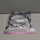 NEON Addressable RGB PC LED Strip, 2x15.7inch WS2812 RGB Rainbow Magnetic ARGB Strip for 5V 3-pin Aura SYNC, Gigabyte RGB Fusion, MSI Mystic Light Sync, with 12pcs Strong Magnetic Brackets