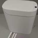 funest Bathroom Trash Can with Lid, Automatic Motion Sensor Trash Can, 3.5 Gallon Garbage Can, Type-C Rechargeable, Bag-Holding Design, One-Pull Auto Packing, Quiet-Close Hinge for Bedroom, Office