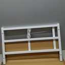 Fixed Window Safety Guard 14x 38 Adjustable Width Prevents Accidental Falls, Non-Egress, Tamper Resistant Screws Included, White, Single Pack