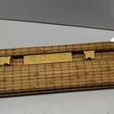 LazBlinds Cordless Bamboo Roman Shades, Privacy Blinds for Interior Windows, Room Darkening Roll Up Bamboo Blinds for Home & Patio, 20" W x 64" H, Highfield Teak