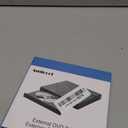 External DVD Drive USB 3.0 USB C CD Burner CD/DVD +/-RW Optical Drive, Slim Portable DVD CD ROM Rewriter Writer Duplicator for Laptop Desktop PC Windows 11/10/8/7 MacBook Mac Linux OS Apple