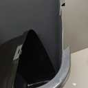 Superio Kitchen Trash Can 13 Gallon with Swing Lid, Plastic Tall Garbage Can Outdoor and Indoor, Large 52 Qt Recycle Bin and Waste Basket for Home, Office, Garage, Patio, Restaraunt (Grey/Black)