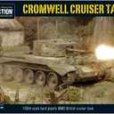 Warlord Bolt Action Cromwell Cruiser Tank 1:56 WWII Military Wargaming Plastic Model Kit, Small