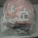 Laojin Balhen Queen Comforter Set 7 Pieces, Pink Seersucker Bed in a Bag Set Queen Size, All Season Luxury Bedding Sets with Comforter, Sheets, Pillowcase & Sham