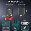 Top Post Remote Battery Disconnect Switch 12v 200A, Battery Cut Off Switch Upgrade Prevent Battery Drain, Easy Installation, Secure Protection for Cars etc.