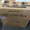 Meowant Automatic Self Cleaning Cat Litter Box with APP Control, Odor Free, Cat-Safe Anti-Stuck Technology, Larger Space & Low Entry for Multiple Cats, Kittens & Senior Pets