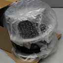 Baquler Air Vent Covers, ABS Adjustable Soffit Vent, Soffit Vents Round Ceiling Diffuser for Living Room Closet Bathroom Indoor Ventilation Use (4 Pcs, 6 Inch,White)