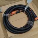 Giraffe Tools Garden Hose 5/8", Water Hose Heavy Duty, Flexible, Lightweight Hybrid Hose with Swivel Handle, 15ft Male to Female Fittings, Burst 600 PSI, Short Leader Hose