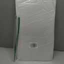 HDPE Sheet 1/4-12" x 24" High Density Polyethylene Sheets with Protective Film 1/4 Thick HDPE Plastic Sheet Board Solid Plastic Block for Flat Panel DIY Projects Machining Home (White)