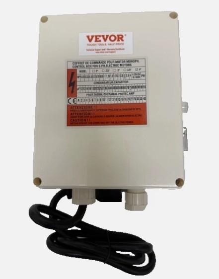 Vevor Control Panel Box 4SSM5/18-2 For Submersible Deep Well Pump 4" 3HP 20A