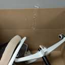 UEV Ergonomic Office Chair with Footrest, Adjustable Lumbar Support & Headrest, Back Support, Comfortable Desk Chair for Home & Office (Beige)