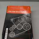 A-Premium Serpentine Drive Belt Kit with Tensioner & Idler Pulley Compatible with Dodge & Chrysler Cars - Charger 2006-2010, Challenger 2009-2010, Magnum 2005-2008, 300 2006-2010 - 3.5L