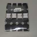 200PCS Bracelet Display Cards Necklace Holder Cards Self Adhesive Jewelry Packaging Selling Card for Small Business (Black with two earring holes, 1.8x4.7 inches)