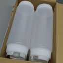 Singhoow 6 Pcs 24 oz Condiment Squeeze Bottles Restaurant Plastic Sauces Squeeze Ketchup Dispenser Inverted Refillable Large Clear Dressing Bottles for Restaurant Kitchen Catering