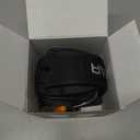 PROHEAR 016 Ear Protection Safety Earmuffs for Shooting, NRR 26dB Noise Reduction Slim Passive Hearing Protector with Low-Profile Earcups, Compact Foldable Ear Defenders for Gun Range, Hunting (Black)