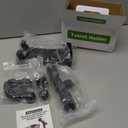 iPad Mic Stand Mount, 360 Rotation Tablet Holder for Microphone Music Stand with 5.9 Inch Metal Arm, Super C Clamp for 0.6-1.5 Diameter Rods, Compatible with All 4.7-13.5" Tablet & Smartphones