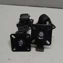 2” Heavy Duty Caster Wheel Locking Caster/Brake Swivel Steel Plate 50 X 40 VGUC