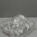 16 Pieces 3.6 Inch/91mm Plastic Snow Globe Clear Water Globe Fillable Snow Globe Ornaments with Screw Off Cap and Inner Plug for DIY Crafts Christmas Home Decoration