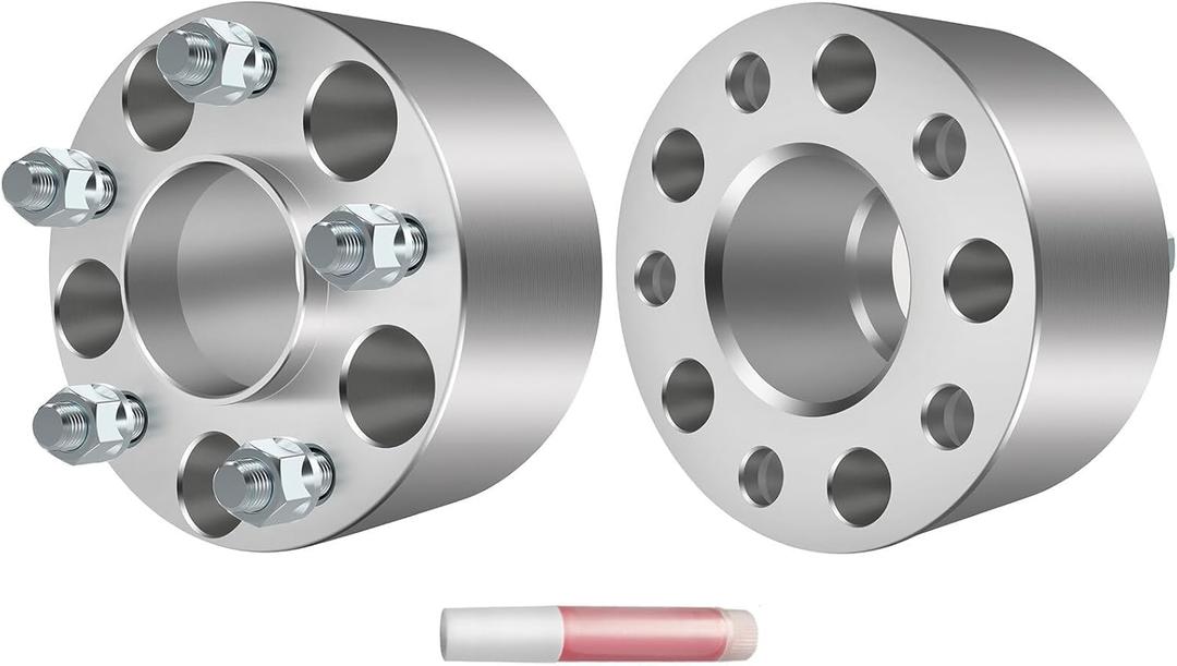 ECCPP 2PCS 5x120.65mm Hubcentric Wheel Spacers 5 Lug 3" 5x4.75 to 5x4.75 70.5mm hub fits for 1987-2005 for Chevrolet Blazer| 1984-2019 for Chevrolet Corvette with 12x1.5 Studs
