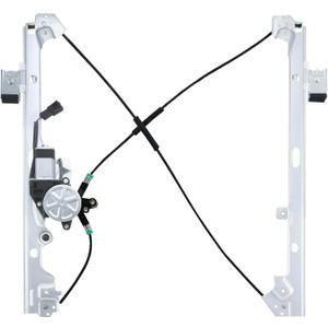 Front Left Power Window Regulator w/Motor Compatible with Chevy Silverado Tahoe Suburban GMC Yukon XL Sierra Escalade Pickup Truck SUV 2000-2006 Driver Side Window Motor, Replace 741644