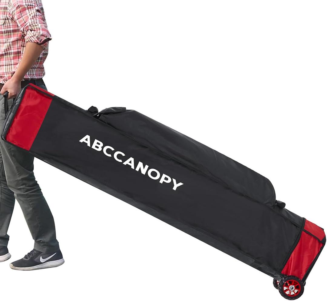 ABCCANOPY Universal 10X10 Pop up Canopy Tent Roller Bag, Black