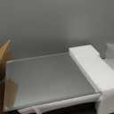 IDYLLOR Black Bathroom Medicine Cabinet with Beveled Edge Mirrored Door 14 x 18 inch, Recessed or Surface Mount, with Adjustable Glass Shelves