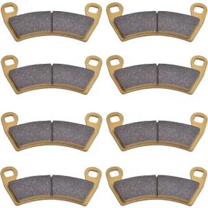 Brake Pads for Polaris RZR XP 1000 EPS 2014 2015 2016 2017 2018 2019 2020 2021 2022, for Ranger 700 800 570 Crew, OEM# 2205949 2203747, Ceramics Front and Rear Set