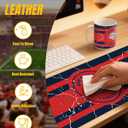 Football Fan Coffee Mug Cup and Large Mouse Pad Set New England Themed XXL Desk Mat Merch Shop Men Women Sport Stuff Gear Apparel Patriot Team Decor Dad Boyfriend Bf Birthday Cool Christmas Xmas Gift