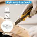 Foam Board 24"x36", Foam Core Board for Projects, Black Poster Board for Painting, Displaying (6 Pack White)