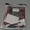 Auizotl Case for iPad (A16) 11th Generation 11 Inch (2025), iPad 10th Generation 10.9 Inch (2022) Kids Friendly i Pad Case 10th Gen with Screen Protector, Shockproof Cover for i Pad 11/ 10 Gen, Black Red