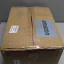 Dimmable Floor Lamp, 3 x 800LM LED Edison Bulbs Included, Farmhouse Industrial Floor Lamp Standing Tree Lamp with Elegant Teardrop Cage Tall Lamps for Living Room Bedroom Office Dining Room-Black (Matte Black-70 inches)