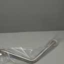12-inch x 12-inch Boomerang Shaped Shower Grab Bar, Stainless Steel