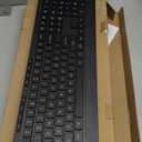 Wireless Keyboard and Mouse Combo, Full Size Quiet Key Computer Keyboard and Cordless Mice with 3 DPI Adjustable, 2.4G Lag-Free, Long Battery Life, Compatible with Windows and Mac Systems