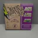 Craft Culture Beginners Wood Burning Kit for Kids, Teenage Boys & Girls - Easter Gifts for Boy & Girl - Craft Projects Birthday Gift Idea for Children Teen Woodburning DIY Hobby Kits Art Activities