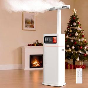 20L Cool Mist Humidifier for Large Rooms with Remote & Touch Control