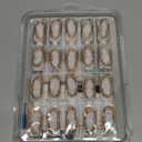 MUMUXI 20 Pack 3.3ft Fairy String Lights Battery Operated, Mini LEDs for Party Wedding Centerpiece Decorations, Crafts, Mason Jar Firefly Lights, Warm White (Copper)
