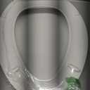 KOHLER 4636-RL-0 Cachet ReadyLatch Elongated Slow Close Toilet Seat, Soft Close Toilet Seat Quiet Lid, Contoured Grip-Tight Bumpers Installation Hardware, Apartment Essentials, White