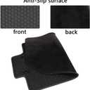 Car Floor Mats Custom Fit for Honda Fit 2015 2016 2017 2018 2019 2020 Full Black Rubber Car Floor Liners Set All Weather Protection Heavy Duty Odorless