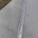 AmazerBath Shower Door Side Seal Strip (Set of 2), Frameless Glass Shower Door Seal Strip - Suitable for 3/8 Inch Glass, 78 inch