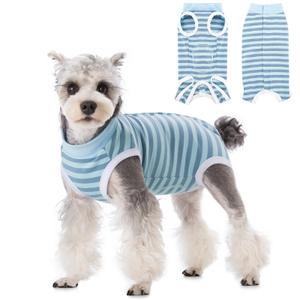 Coppthinktu Recovery Suit for Dogs Female Dog Onesie After Surgery Spay, Soft Surgical Pajamas Post-Op Bodysuits for Small Medium Puppy, Abdominal Wounds Prevent Licking Cone E-Collar Alternative