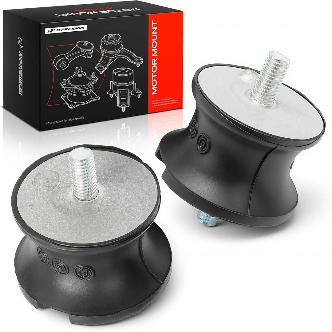 A-Premium 2PCS Left and Right Transmission Mount Kit Compatible with BMW 320i, 323Ci, 323i, 323is, 325Ci, 325i, 325is, 325xi, 328Ci, 328i, 328is, 330Ci, 330i, 335d, 335i, 335i xDrive, 335is