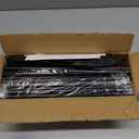 Kitsure Shoe Rack - Non-Woven Shoe Rack Shelf, Shoe Organizer for Closet, Entryway, Garage & Corridor, Stackable Shoe Shelves, 27.5" Wide - 5 Tier, Black