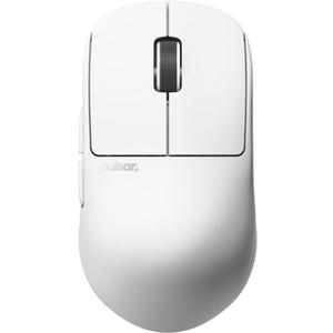 Pulsar Gaming Gears X2H Crazylight Wireless Gaming Mouse, Ultra Lightweight 1.51 oz (43g), Optical Switch, 32000 DPI, 750 IPS, XS-1 Sensor, 8k Compatible (Medium, Uyuni White)