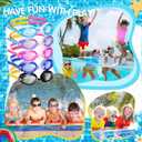 Macarrie 50 Pack Swim Goggles for Kids Bulk Child Swimming Goggles Gifts Anti-fog No Leaking Swim Glasses